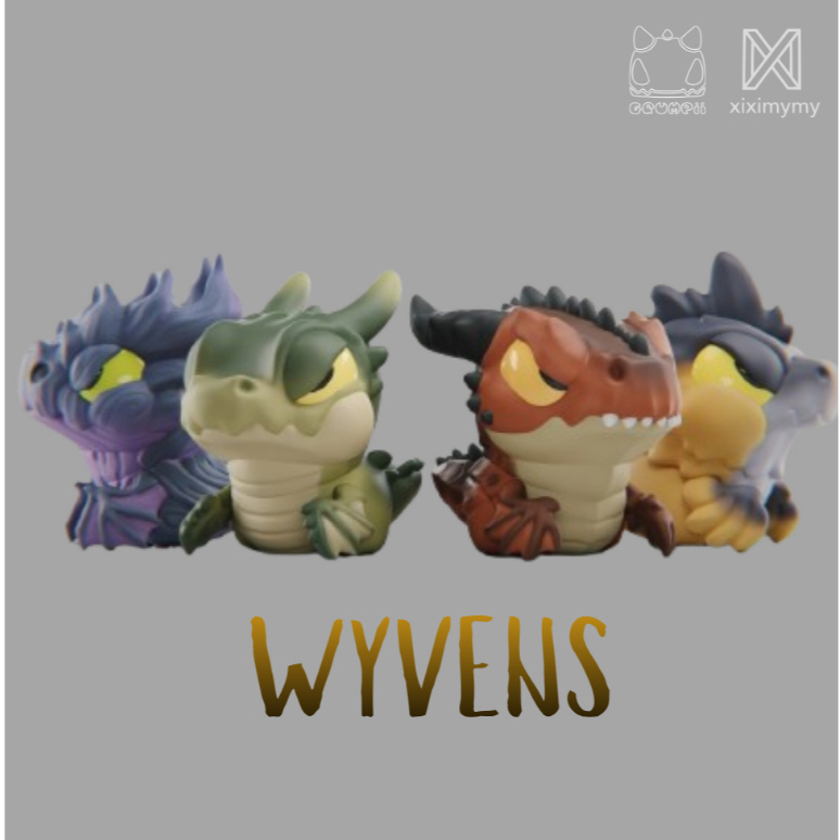 Mô hình FDM - Wyvern - Grumpii ArtToys