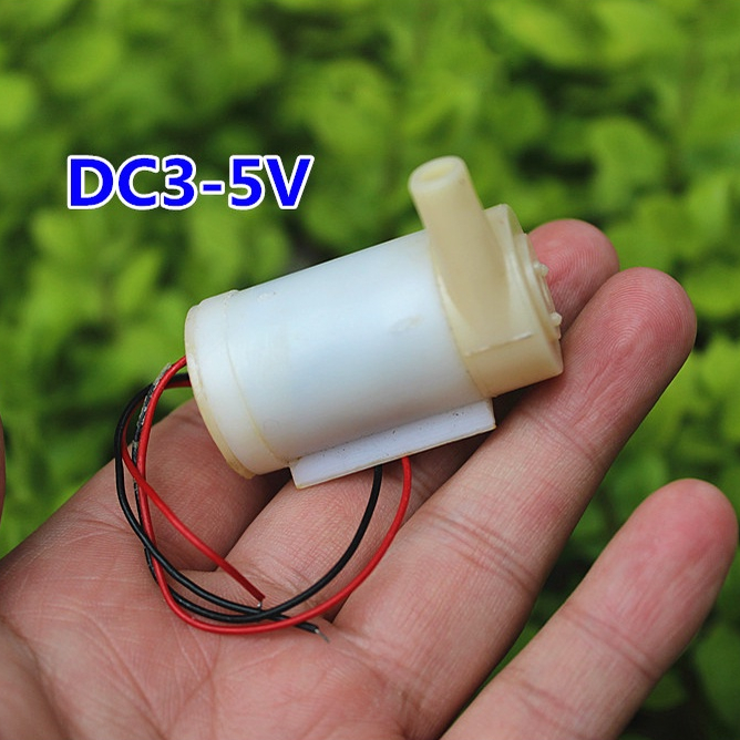 Máy bơm chìm siêu nhỏ DC 3V ~ 5V. Bơm Nước Hồ Cá Mini