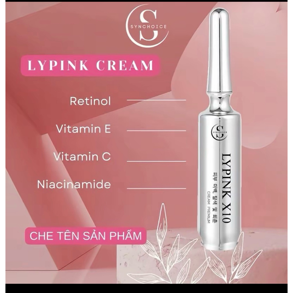 kem hồng nhũ hoa LyPink x10 Giúp giảm thâm tại nhà