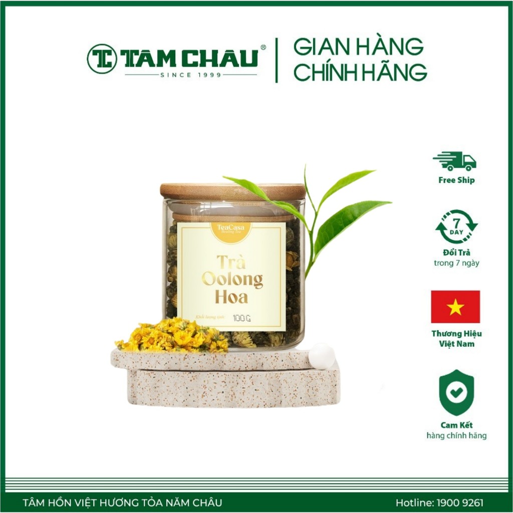 [TÂM CHÂU] Trà Oolong, Olong Hoa Cúc