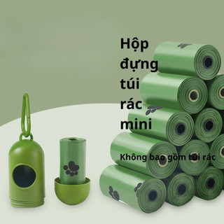 PETMK CUỘN PHÂN, HỘP ĐỰNG TÚI DỌN PHÂN CHO THÚ CƯNG TIỆN LỢI KHI MANG THEO