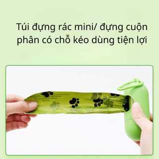 PETMK CUỘN PHÂN, HỘP ĐỰNG TÚI DỌN PHÂN CHO THÚ CƯNG TIỆN LỢI KHI MANG THEO