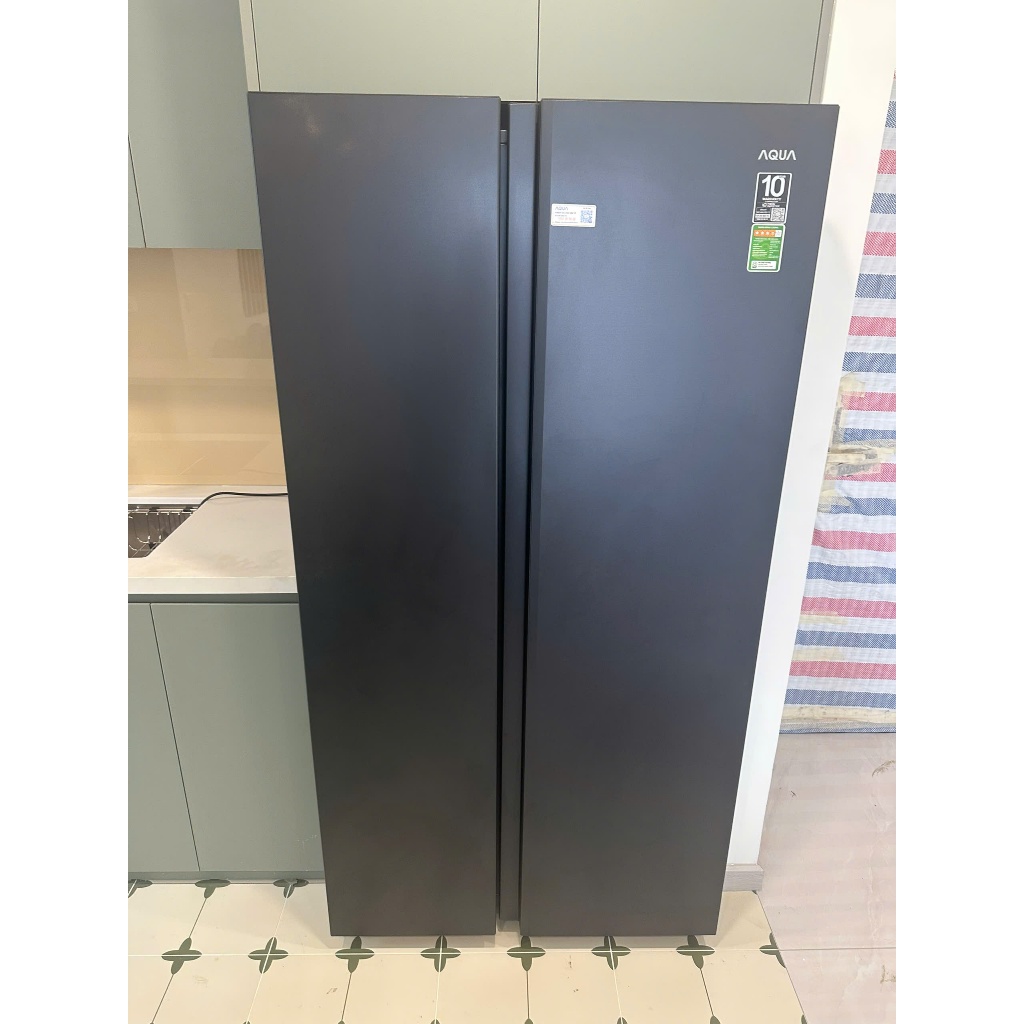 Tủ lạnh Aqua Inverter 569 lít AQR-S633XA(SL) 2025 - Thái Lan