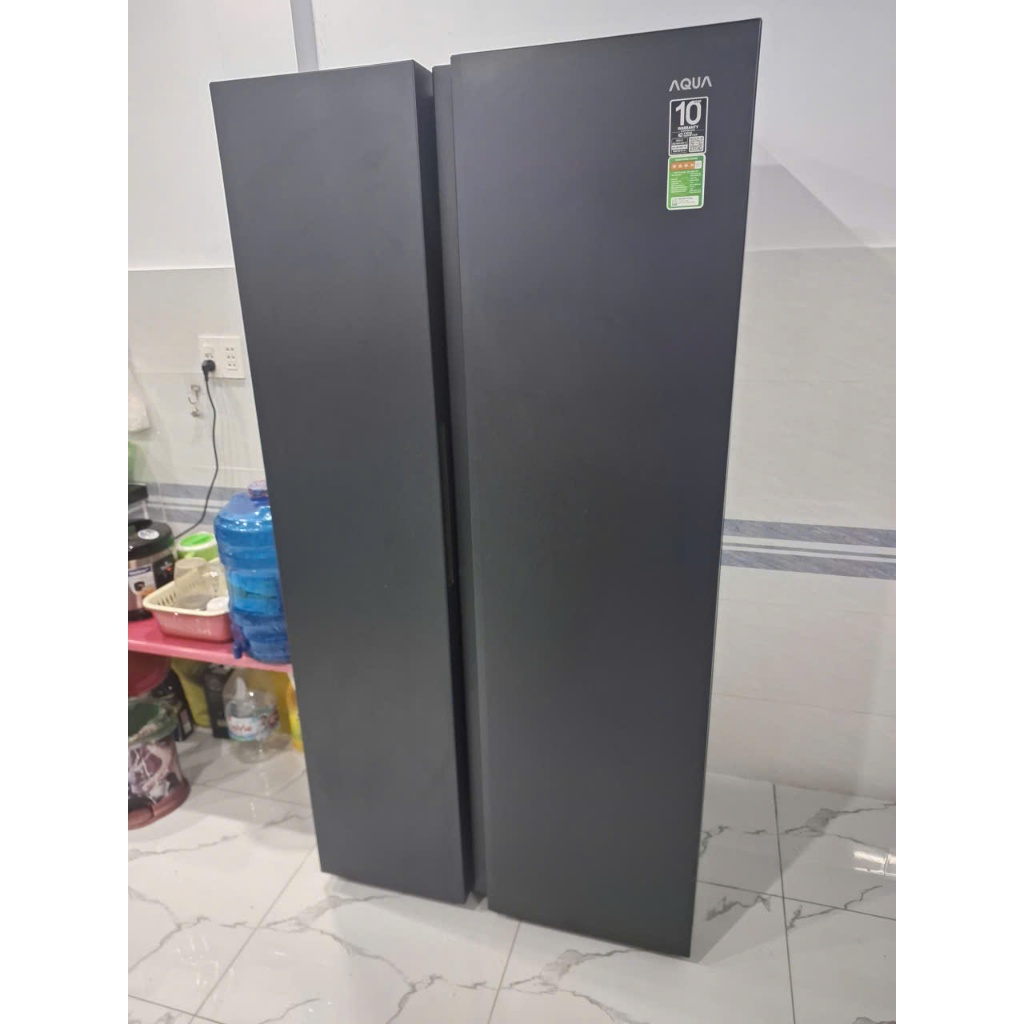 Tủ lạnh Aqua Inverter 569 lít AQR-S633XA(SL) 2025 - Thái Lan Hãng bảo hành