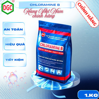 Chloramine B DGC Việt Nam 25% bột khử trùng nước, khử khuẩn bề mặt - 1Kg