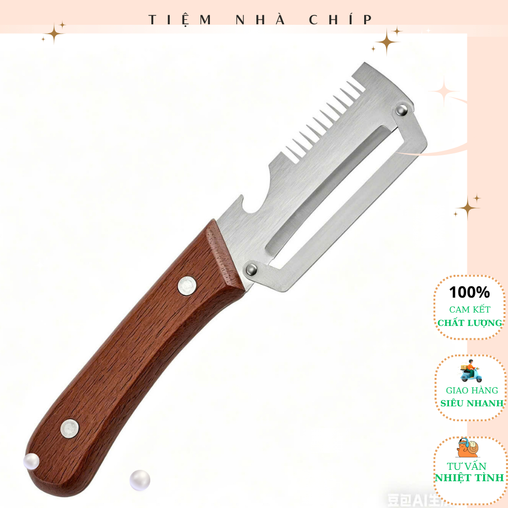 Dao Cắt Sợi Hành Dụng Cụ Tỉa Hành Đa Năng, Chẻ Sợi Rau Muống Bằng Thép Không Gỉ, Gọt Vỏ Tiện Lợi | BigBuy360 - bigbuy360.vn