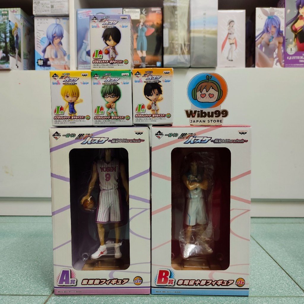 Mô Hình Midorima Shintaro Murasakibara Atsushi Akashi Seijuro Kise Ryota Kuroko's Basketball Ichiban
