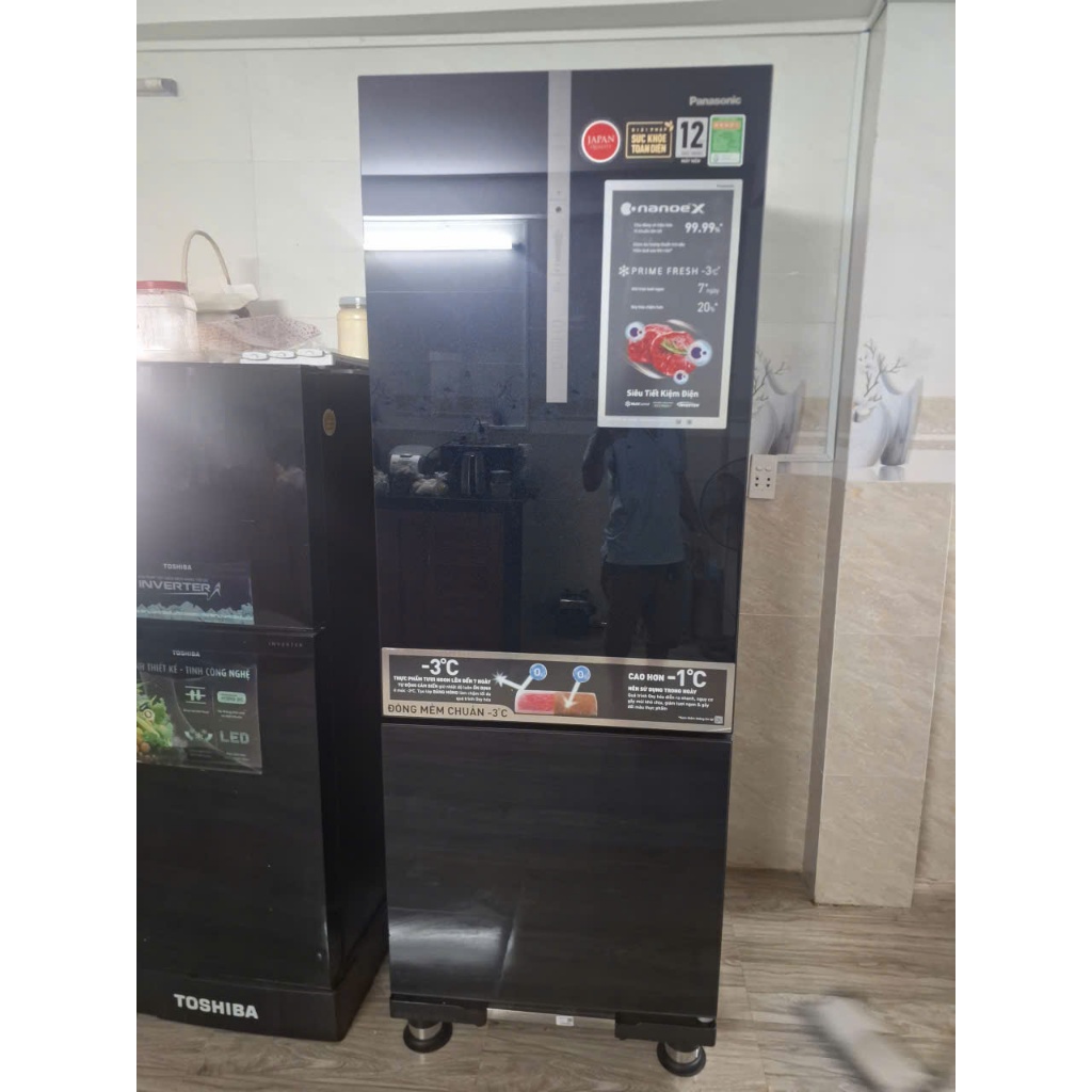 Tủ lạnh Panasonic Inverter 420 lít NR-BX471XGKV - Việt Nam 9️⃣ Đ0àn Giỏi-H©️Ⓜ️