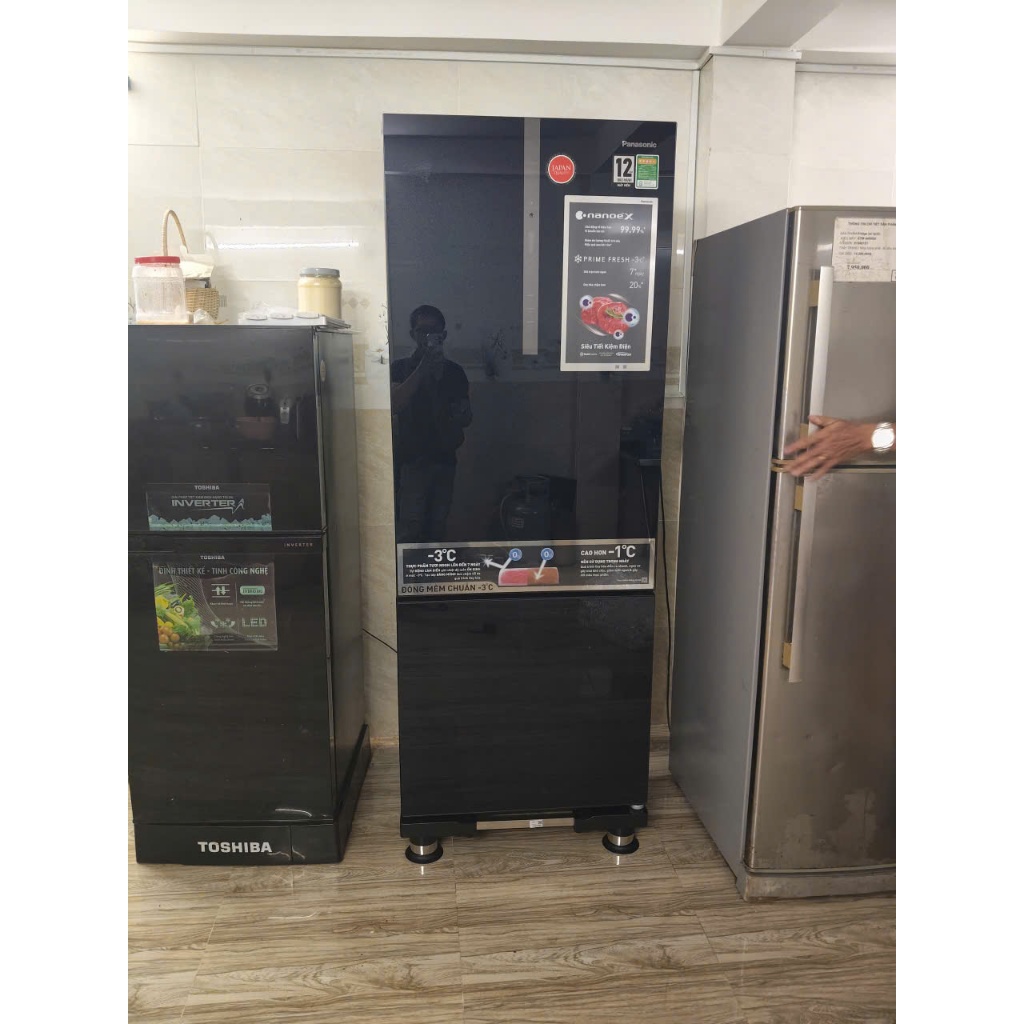 Tủ Lạnh Panasonic Inverter 380 Lít NR-BX421XGKV - VIỆT NAM (005.12T)