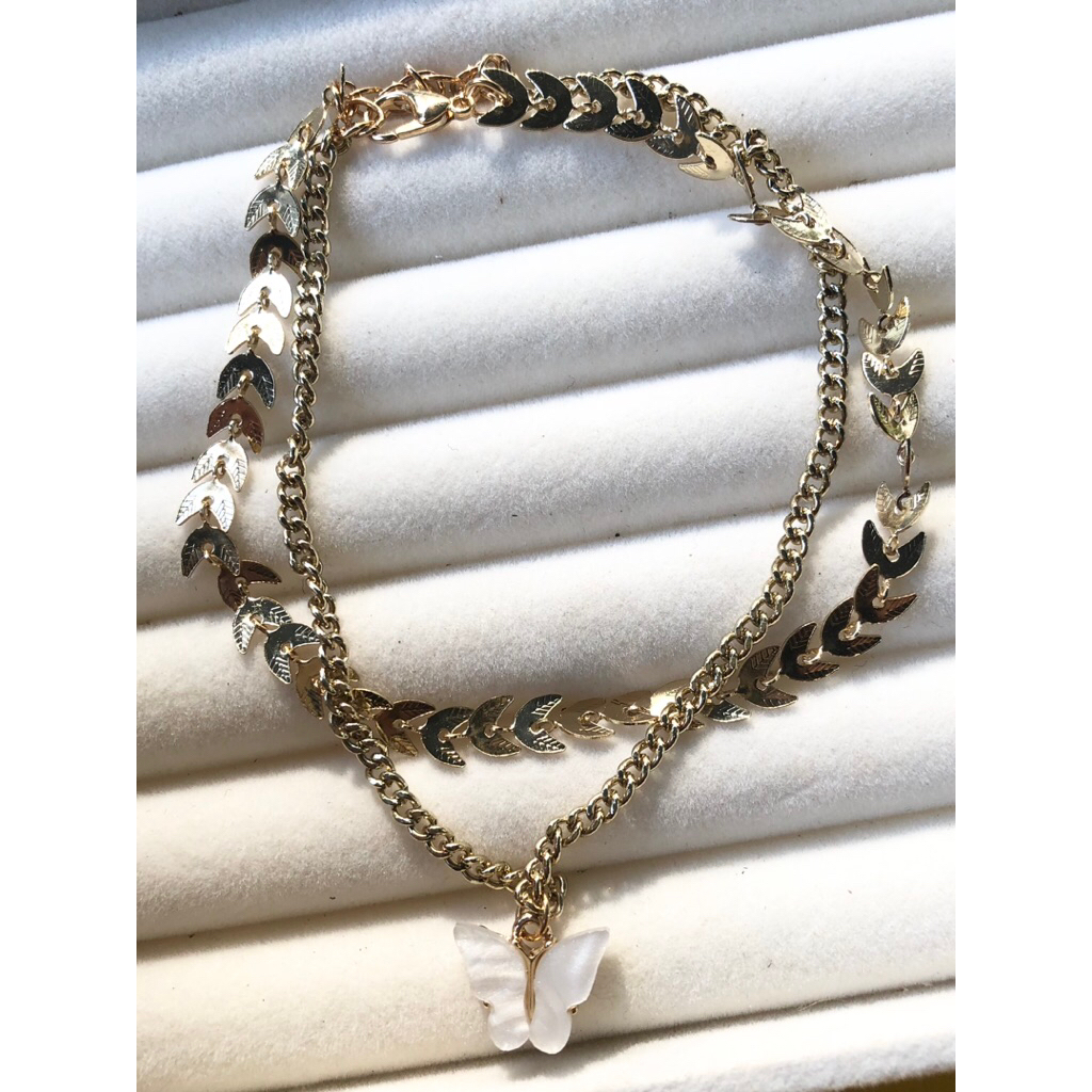 <Andy Shop> Lắc chân lắc tay thời trang nam nữ cá tính