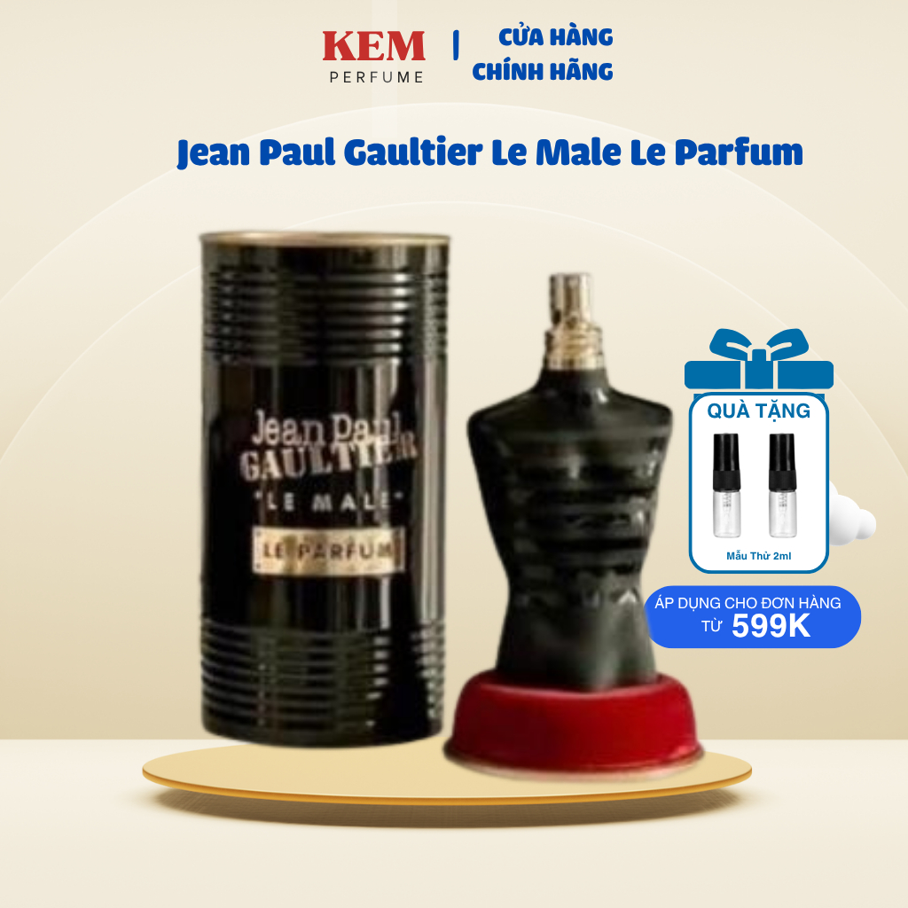 10ml JPG Le Male Le Parfum | Nước hoa nam chính hãng