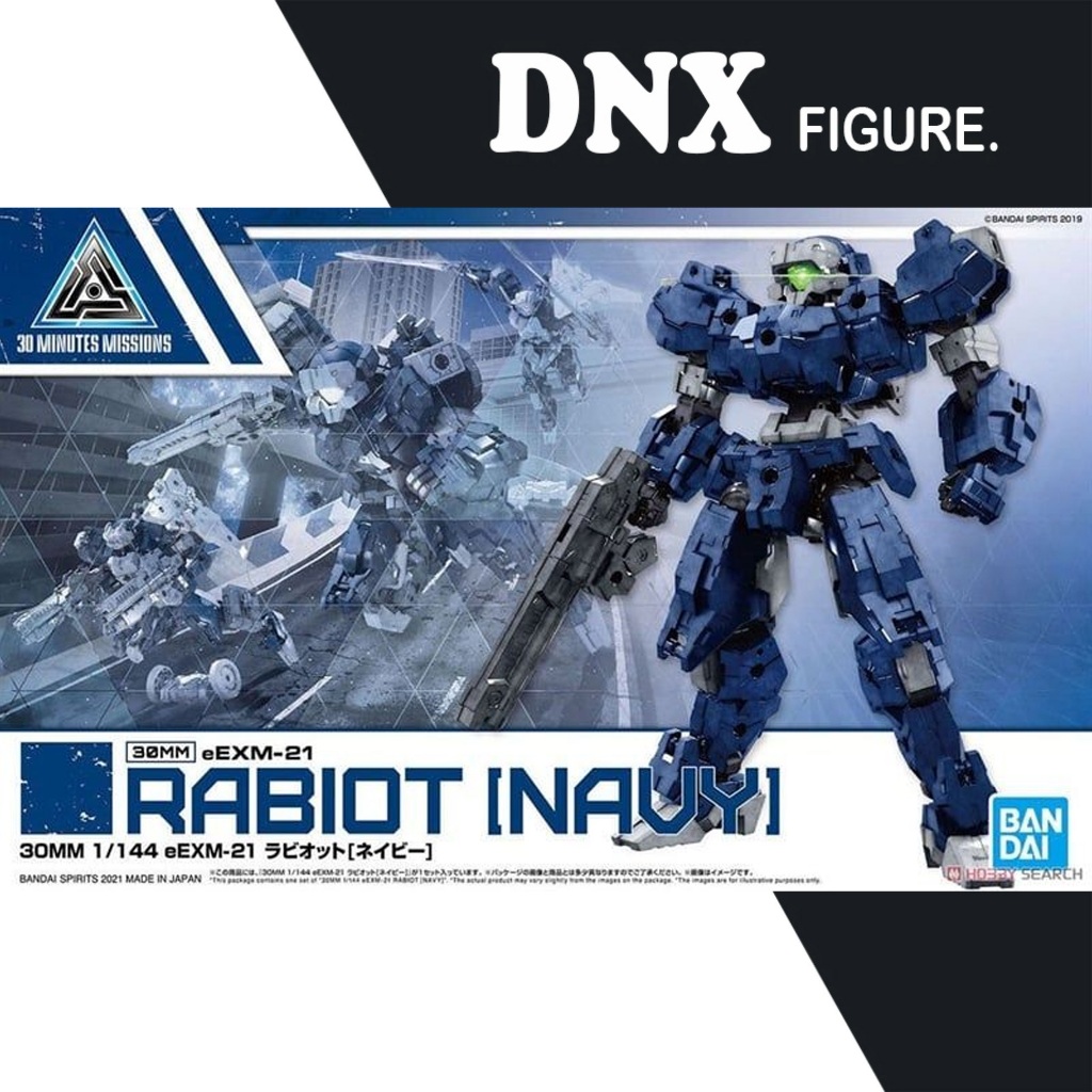Mô Hình Lắp Ráp 30MM 1/144 eEXM-21 Rabiot [Navy] (New Seal)
