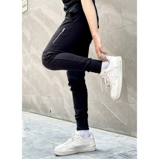 Quần jogger chất nỉ cá tính, dáng basic Lexuza 0108