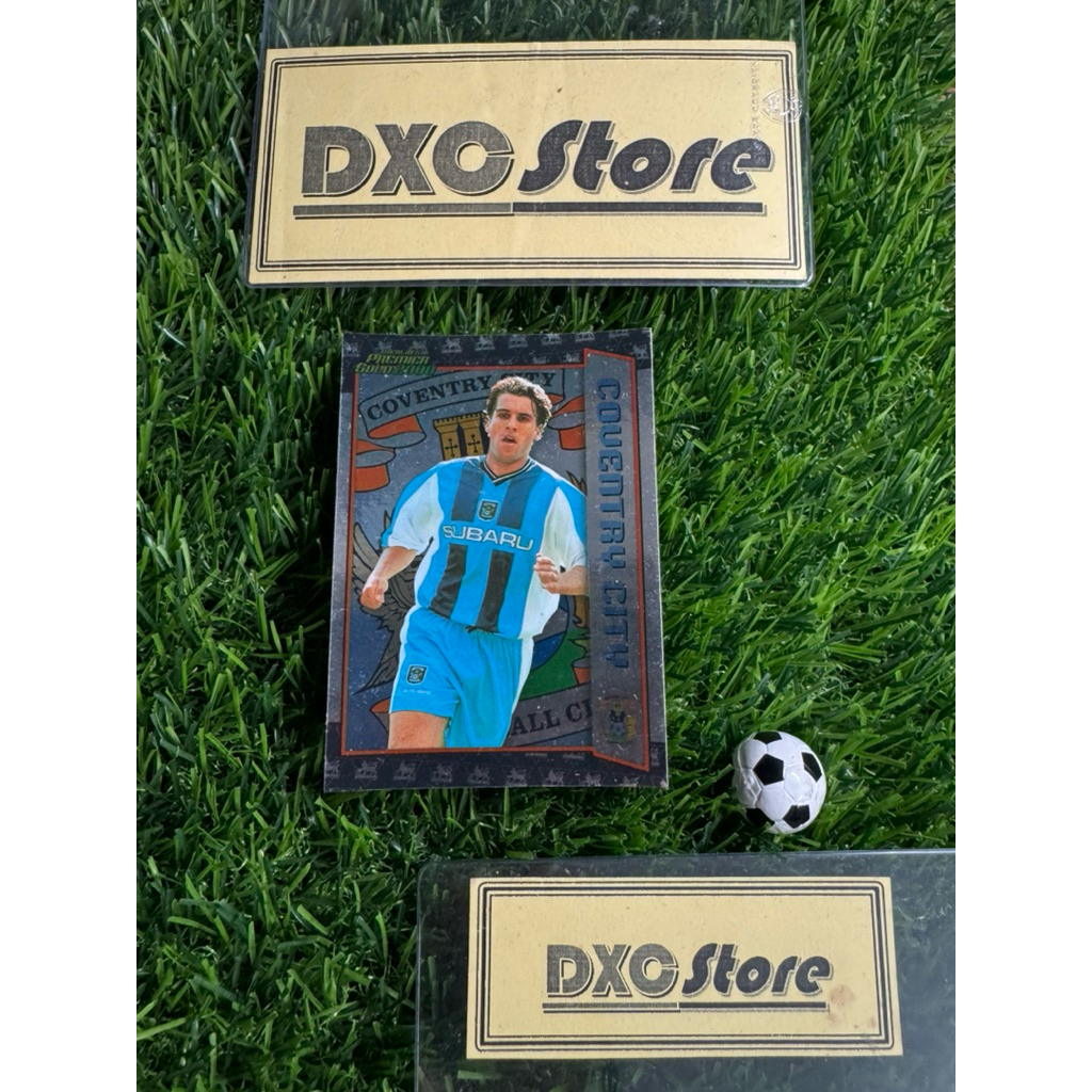 [ CHÍNH HÃNG ] - KEY PLAYER - TOPPS MERLIN PREMIER GOLD 2000 - HUCKERBY (COVENTRY CITY)
