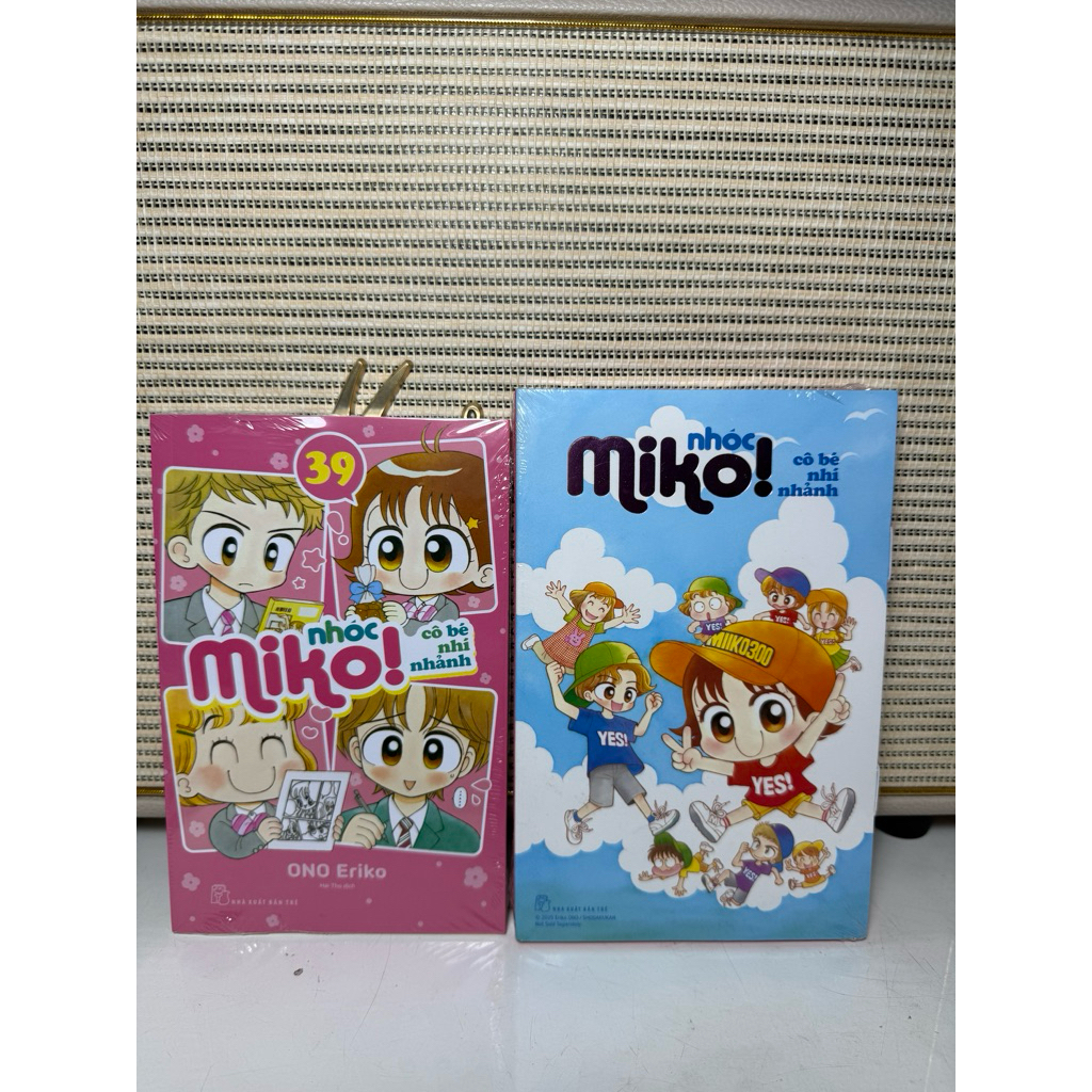 Combo sổ tay Nhóc Miko tập 39 bản thường và đặc biệt
