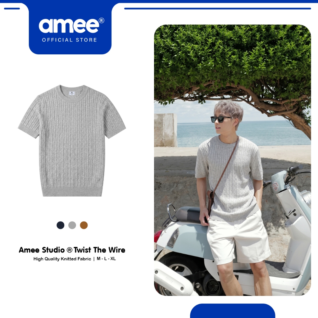 Áo Len Dệt Kim Cổ Tròn Amee Studio Chất Liệu Len Lông Thỏ Cao Cấp / Capricorn | BigBuy360 - bigbuy360.vn