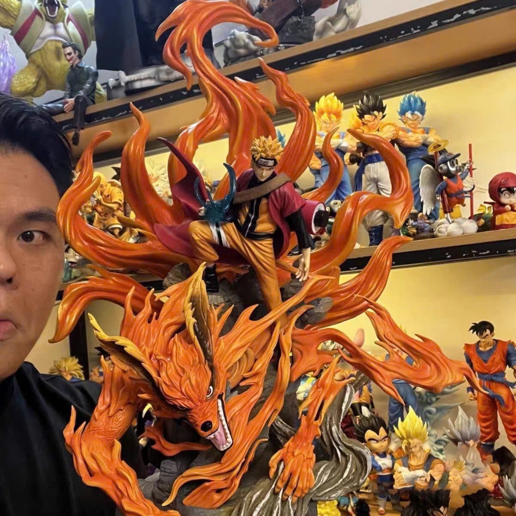 Mô hình naruto cửu vĩ hàng đẹp mới ( naruto )