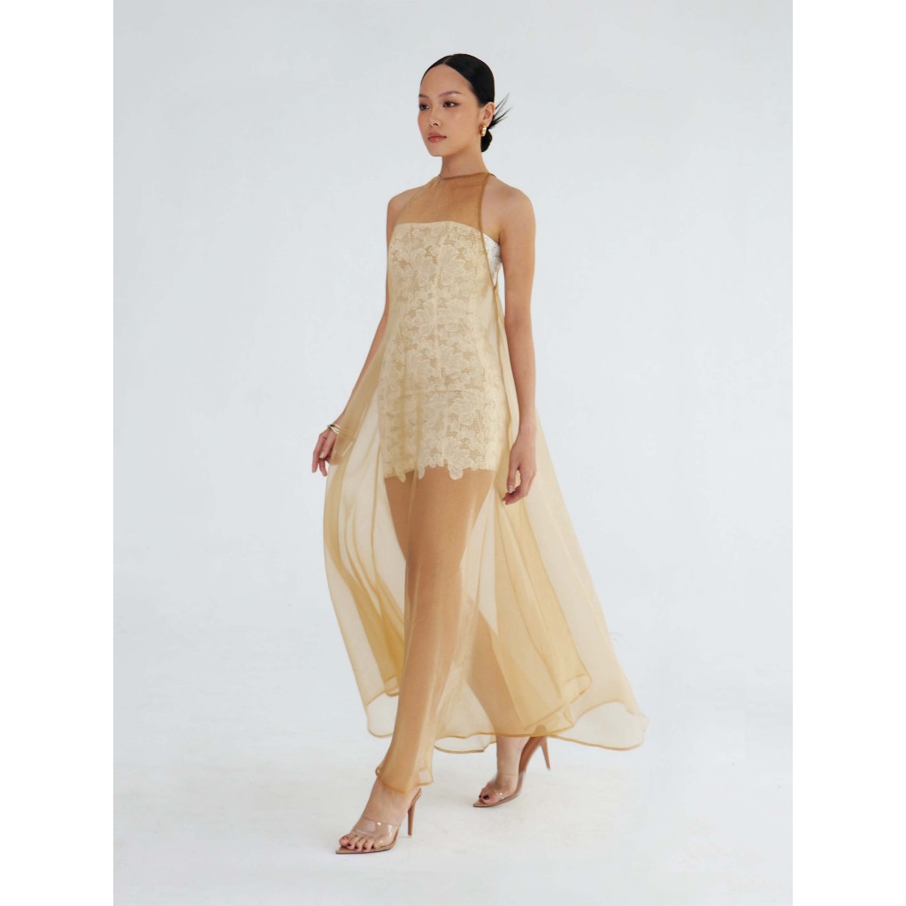 JEHRA ĐẦM layer tơ và ren
