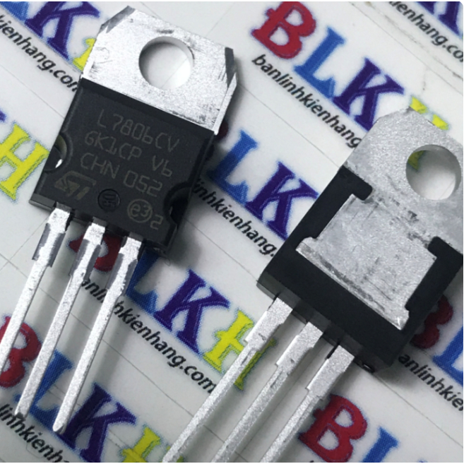 IC L7806CV L7806 7806 TO-220 chính hãng ST.
