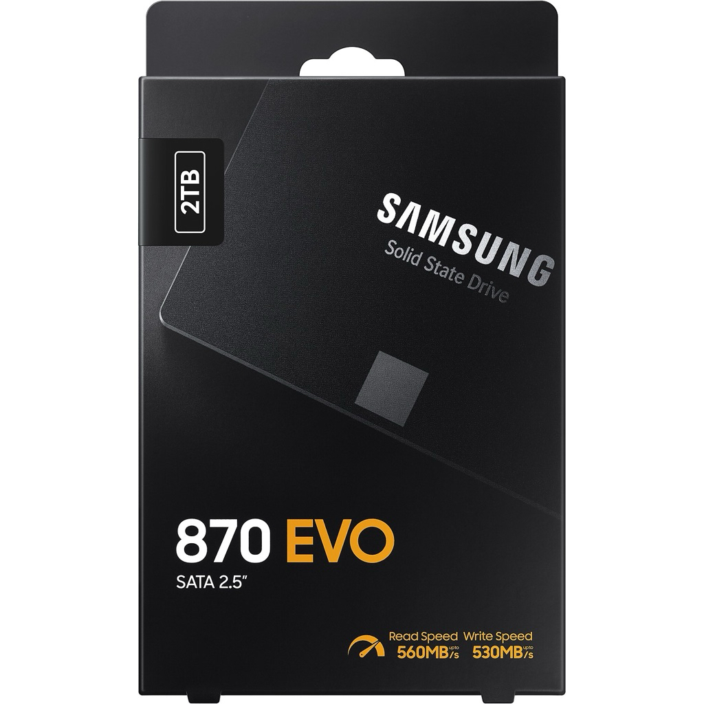 Rẻ nhất Sàn  SSD Samsung 870 Evo 2.5-Inch SATA III 2TB Like New Bh 2019
