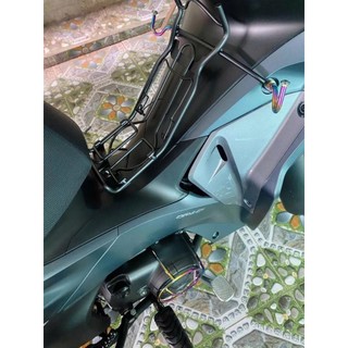 Baga giữa Future 2013 & 2017 inox đen sơn tỉnh điện