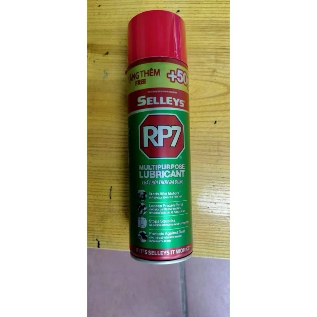 Chai xịt chống rỉ và bôi trơn RP7 - Chính hãng SELLEYS NIPPON