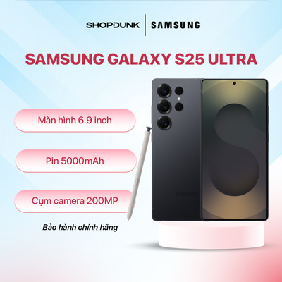[KOL] Điện thoại Samsung Galaxy S25 Ultra 12GB/256GB - Bảo Hành Chính Hãng 12 Tháng