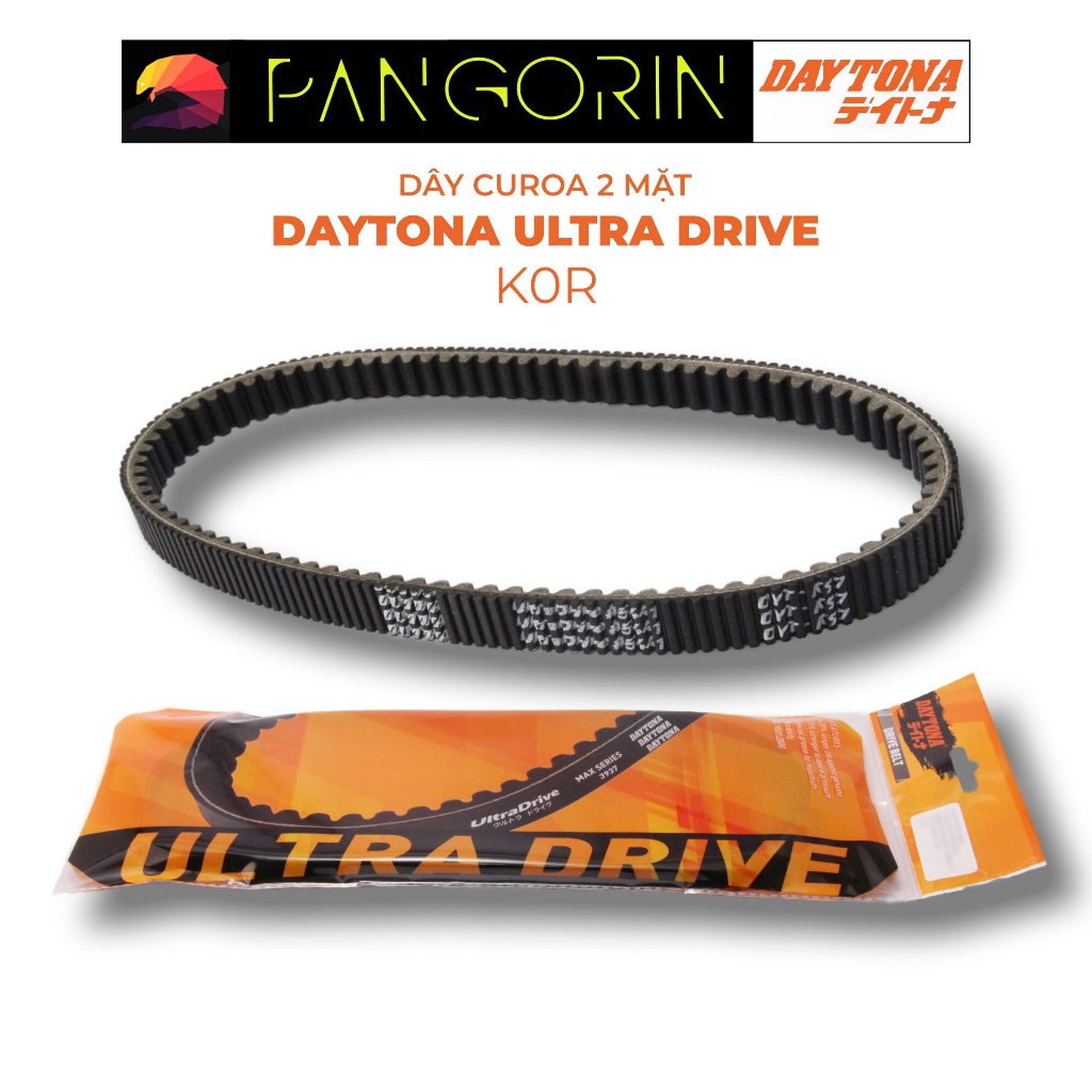 Dây Curoa Daytona Ultra Drive chính hãng Daytona 23100-K0R-V01 tay ga Honda SH 125i (VN) 2020 - 2026