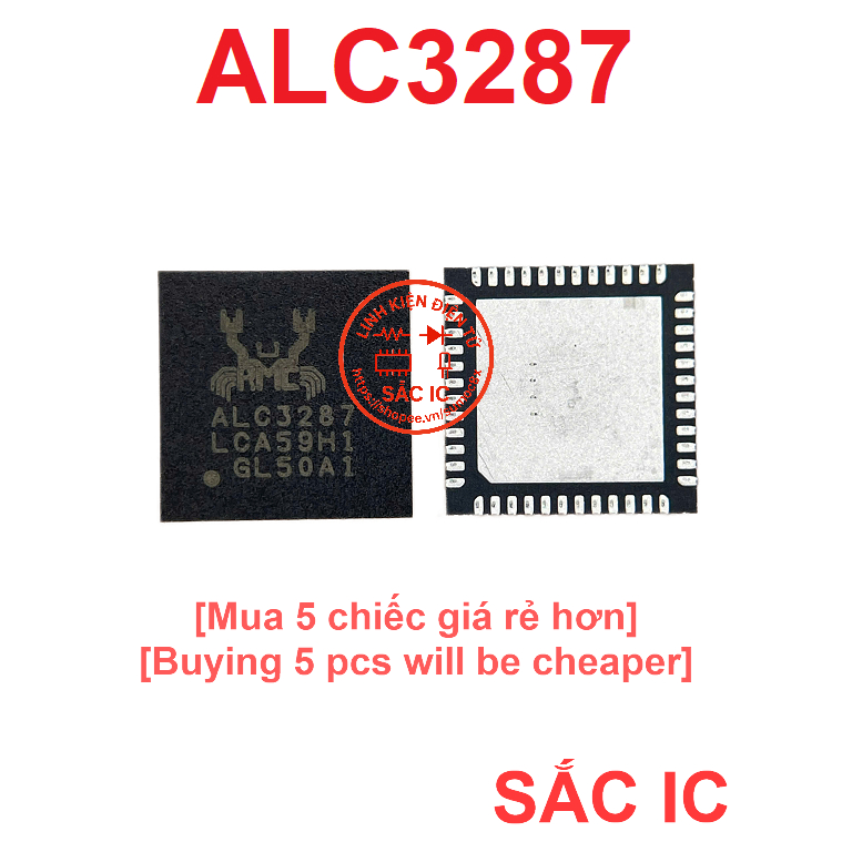 [A186] ALC3287-CG ALC3287 3287 ic âm thanh trên bo mạch - Mới nguyên bản - Original NEW