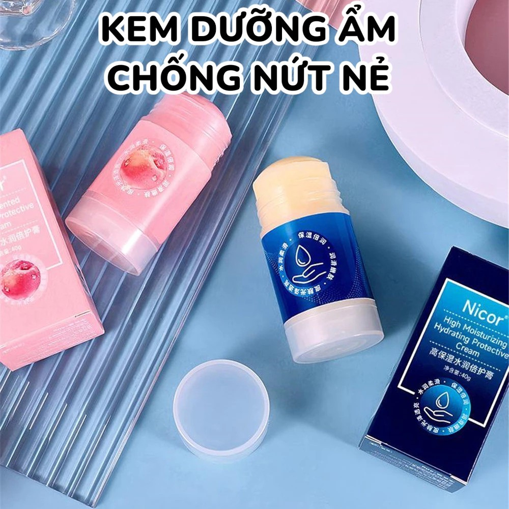 Kem Dưỡng Da Nicor Thỏi Lăn 40g | Dưỡng Ẩm Sâu | Hỗ Trợ Giảm Nứt Nẻ Gót Chân Tay | Làm Mềm Da Khô | 