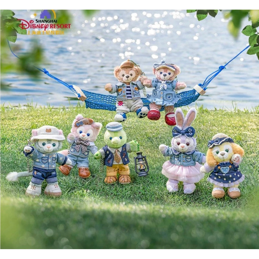 Duffy And Friends - Gấu Bông - Móc Khoá Gấu Bông - Charm Bag