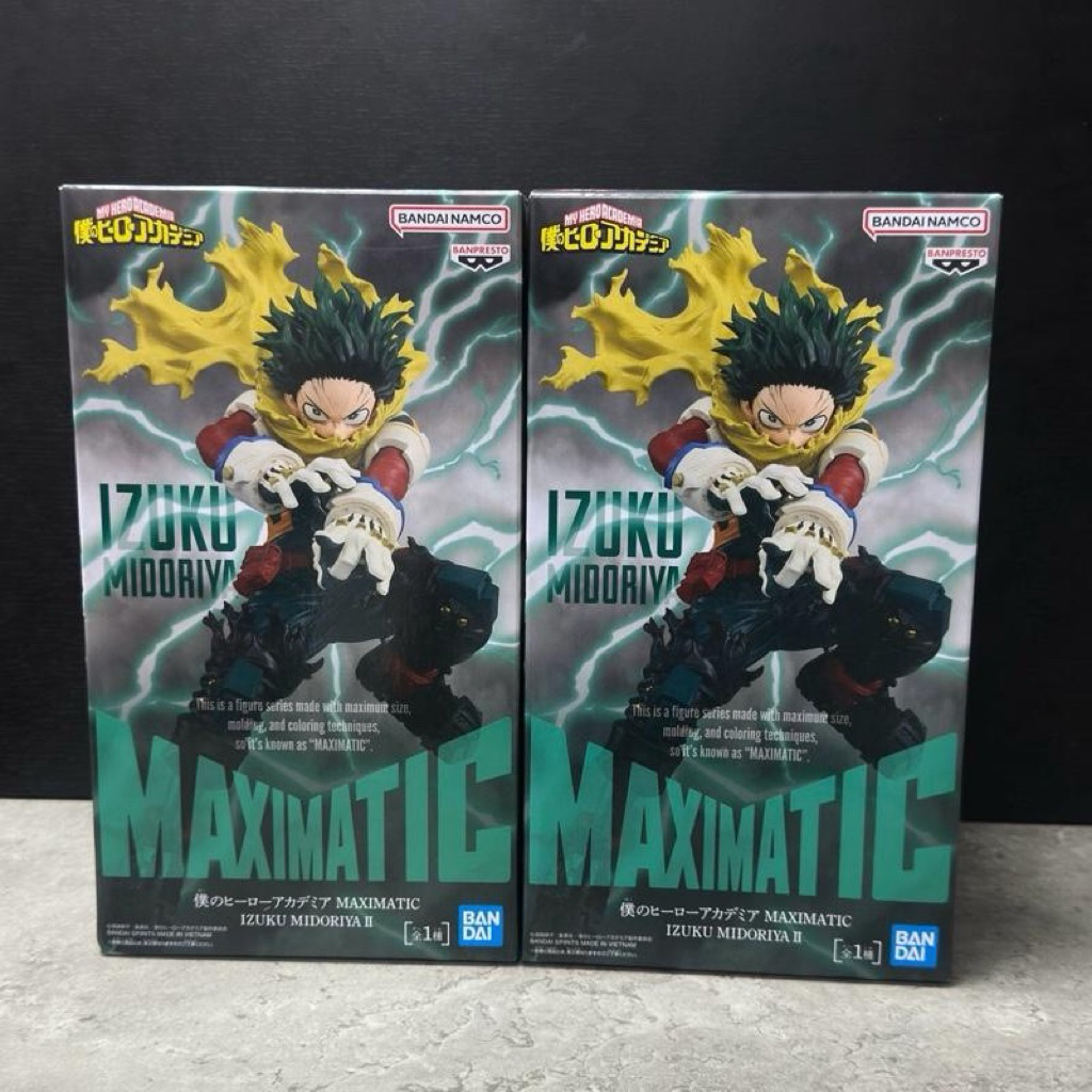 Mô Hình Izuku Midoriya-Maximatic-Bandai- Mô Hình Chính Hãng