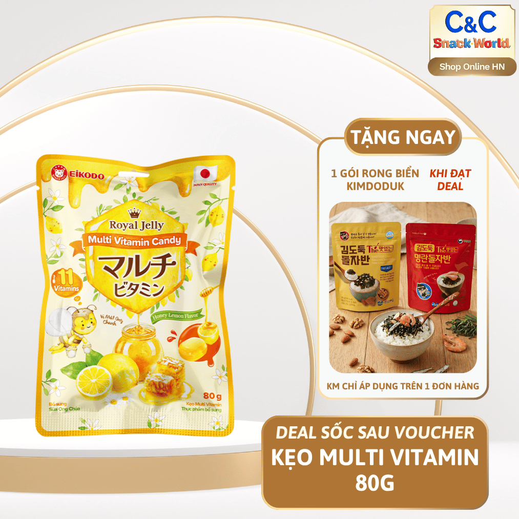 Kẹo Multi Vitamin EIKODO 80gram - EIKODO HN
