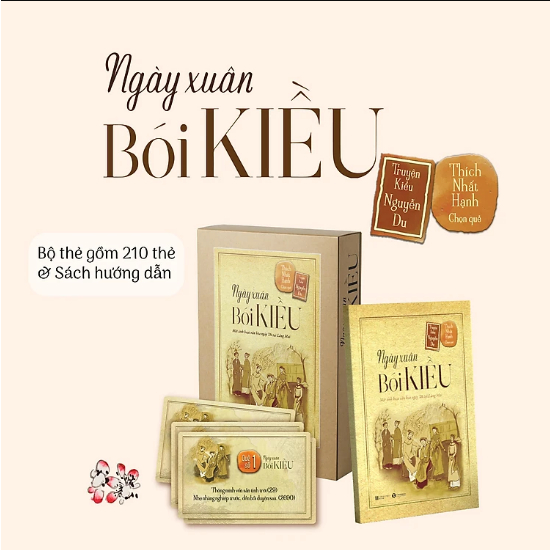Sách - Bộ thẻ "Ngày xuân Bói Kiều" (Bộ Bài + Sách Hướng Dẫn)