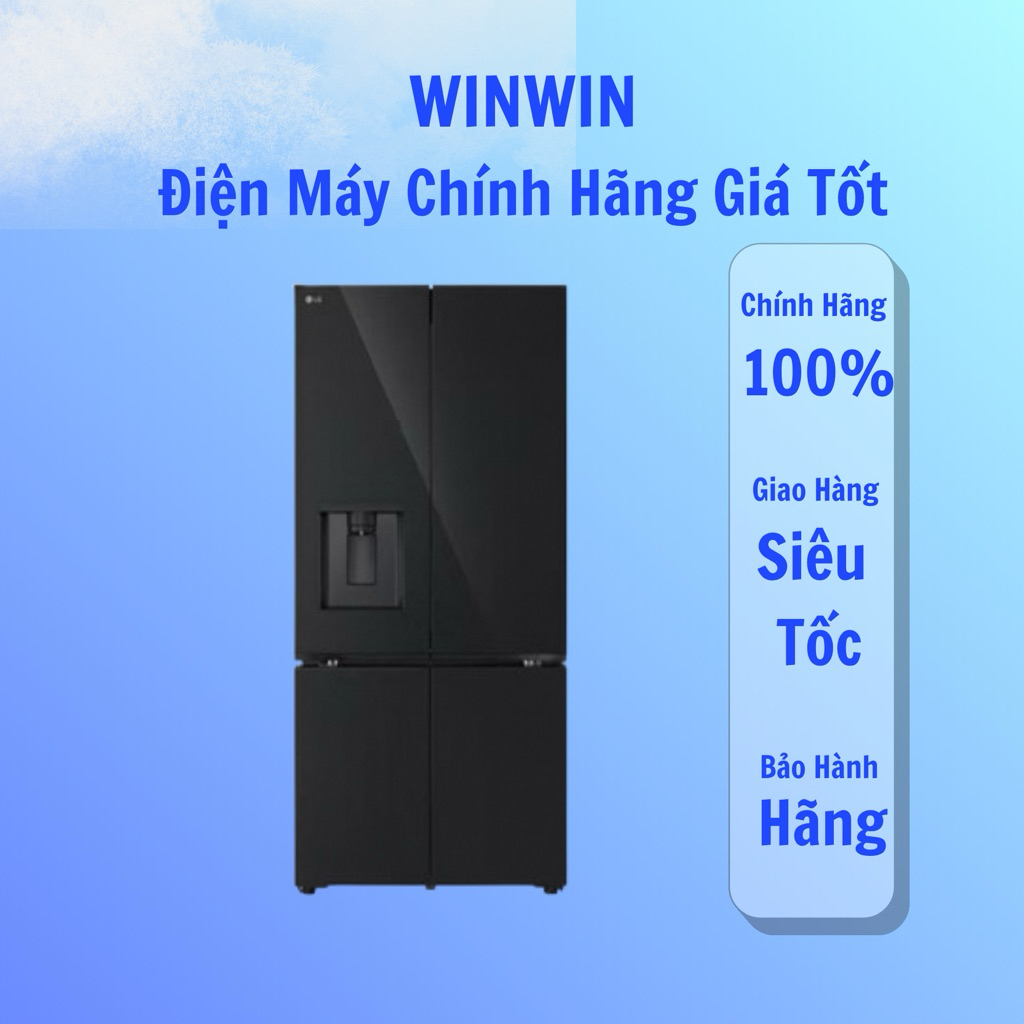 Tủ lạnh LG 4 cánh Inverter 607 lít Multi Door LFD61BLGA