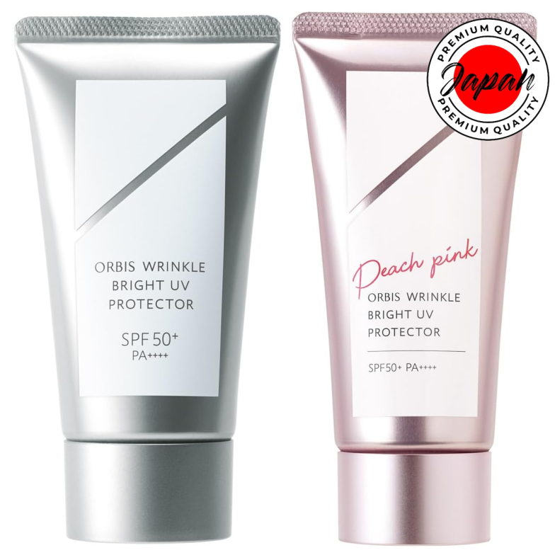 Orbis Wrinkle Bright UV Protector N / Peach Pink SPF50+・PA++++ (Facial sunscreen) 100% Authenticity 
