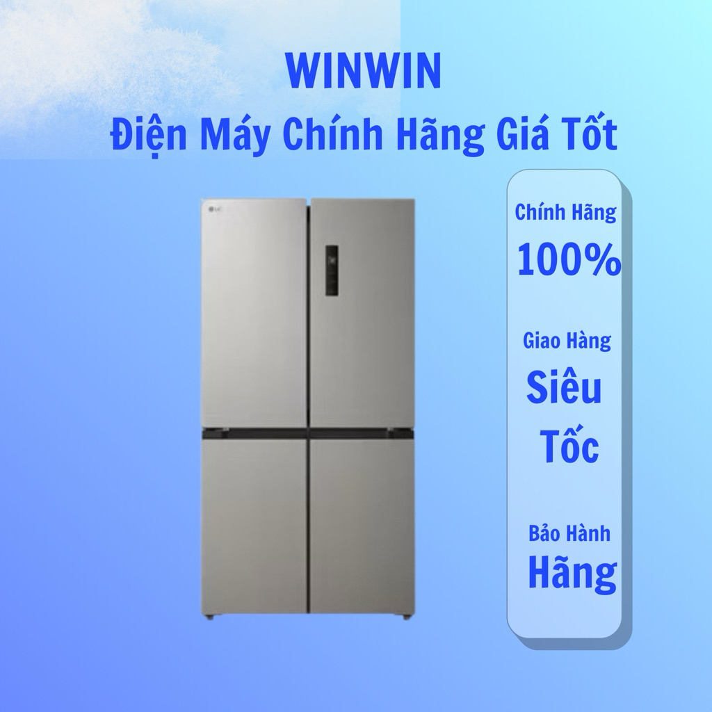 Tủ lạnh LG Inverter 474 lít Multi Door LFB47SVM - Hàng chính hãng