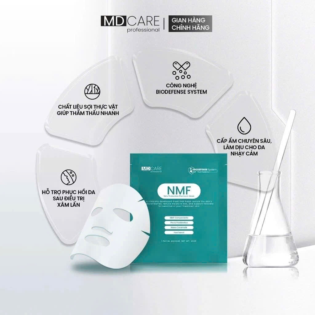 [Miếng lẻ] Mặt nạ phục hồi MDCare NMF Skin Protection Premium