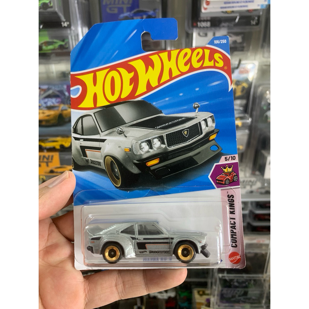 JuJutoys- Hotwheels Mazda RX-7 newcard tỉ lệ 1:64
