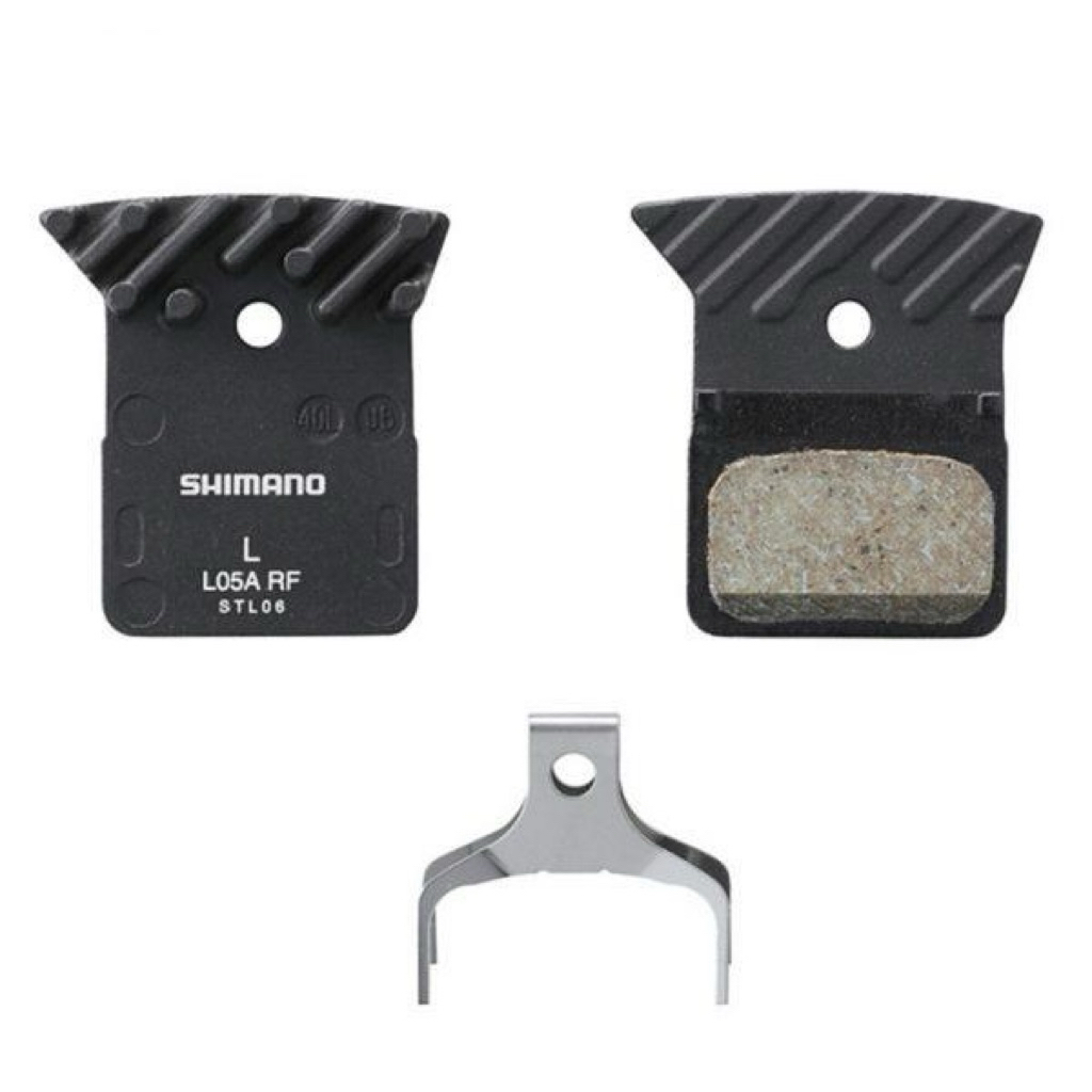 [Chính Hãng] Má Phanh/Thắng Đĩa Tản Nhiệt Xe Đạp Road/TT/Tri Bike Hiệu Shimano L05A-RF Resin Pad W/ 