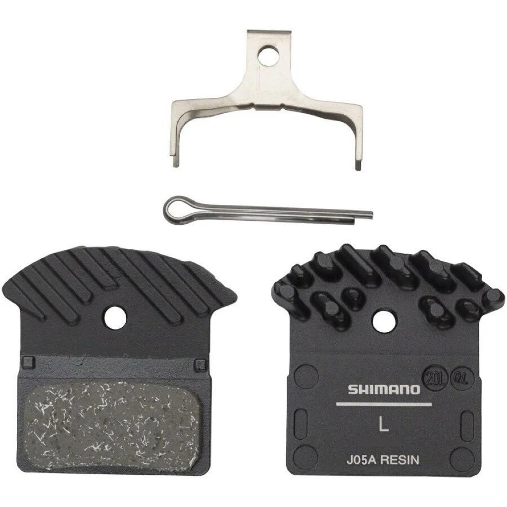 [Chính Hãng] Má Phanh/Thắng Đĩa Tản Nhiệt Xe Đạp MTB Hiệu Shimano J05A-RF Resin Pad W/ Fin (J05A-RF)