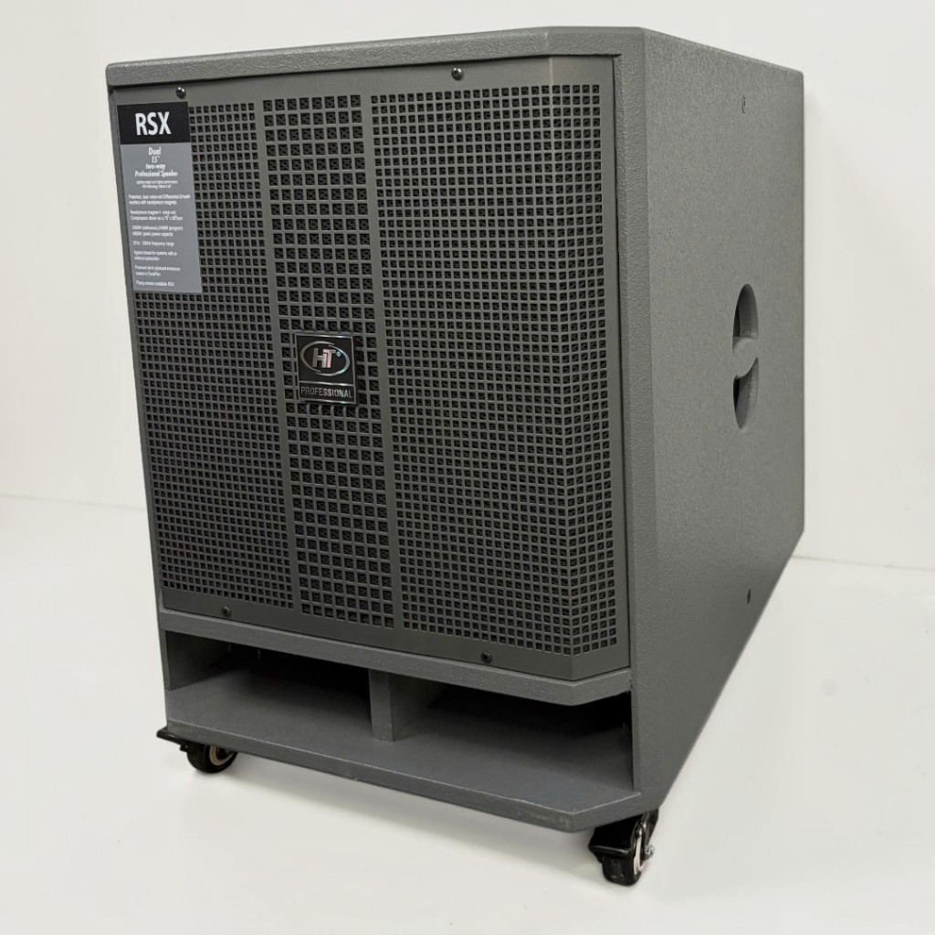 LOA SUB SIÊU TRẦM /SUB ĐIỆN 4 TẤC THÙNG GỖ SƠN TĨNH ĐIỆN MÀU GHI XÁM  CAO CẤP DÙNG BASS COIL 75 CHẠY