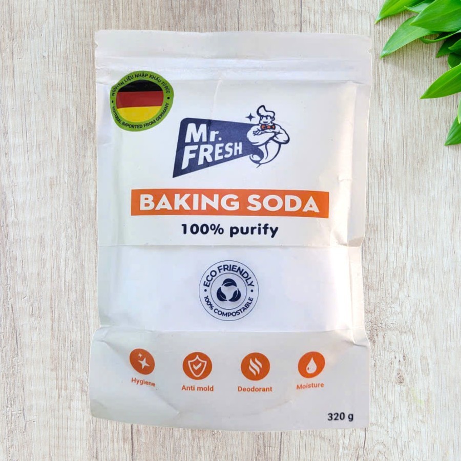 MR FRESH [gói 320gr] MUỐI NỞ Baking Soda Sodium Bicarbonate