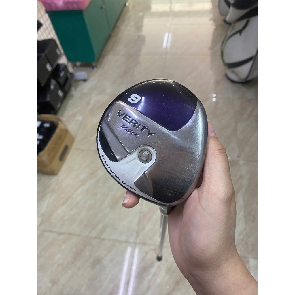 Gậy golf Fairwaywood 9W- 9 gỗ -9Wood -Maruman Verity VRG 24 độ Flex R - cũ secondhand 2nd no cover-4