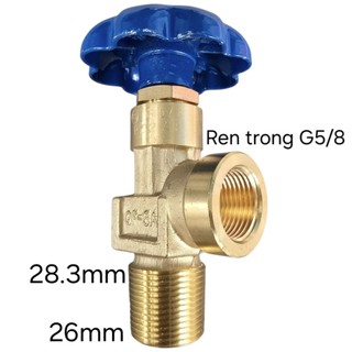 Van bình khí Oxy_Nito_Co2_Argon...Van gắn bình khí_Van chất liệu đồng