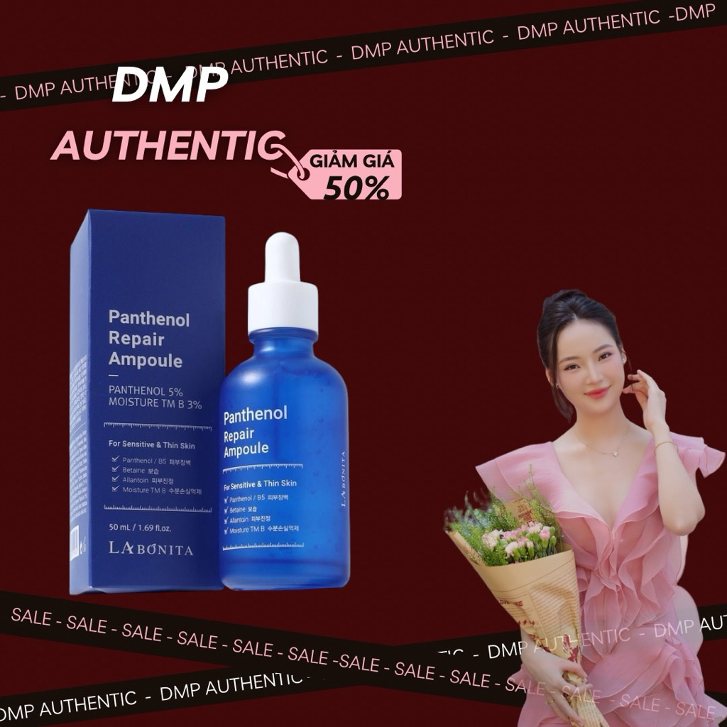 Tinh chất phục hồi La Bonita B5 Panthenol Repair Ampoule 50ml