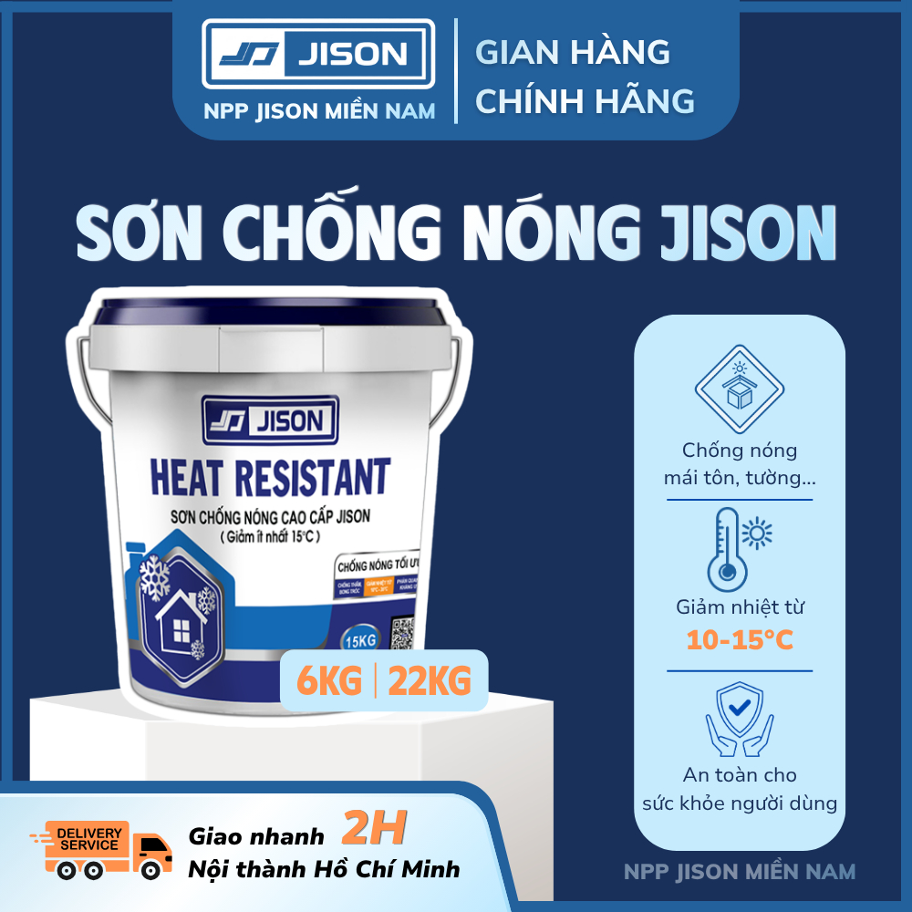 SƠN CHỐNG NÓNG JISON - 22KG