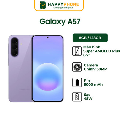 Điện Thoại Samsung Galaxy A57 5G - Hàng Chính Hãng