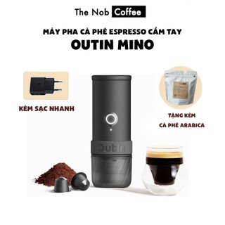 (BH 12 tháng) Máy pha cà phê Espresso cầm tay Outin Mino | Tặng kèm cà phê