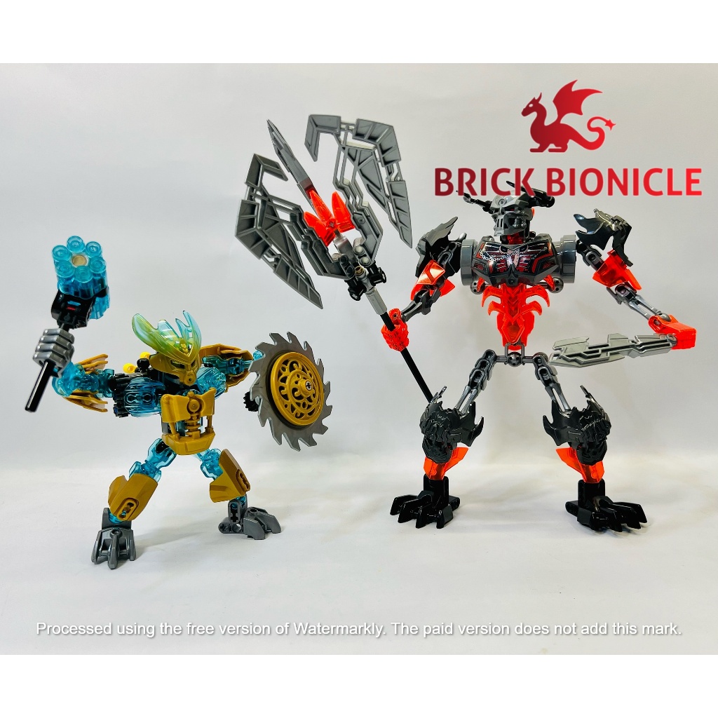 BIONICLE VINTAGE - ĐỒ CHƠI LẮP RÁP BIONICLE GEN 2 - 70795 Mask Maker vs Skull Grinder